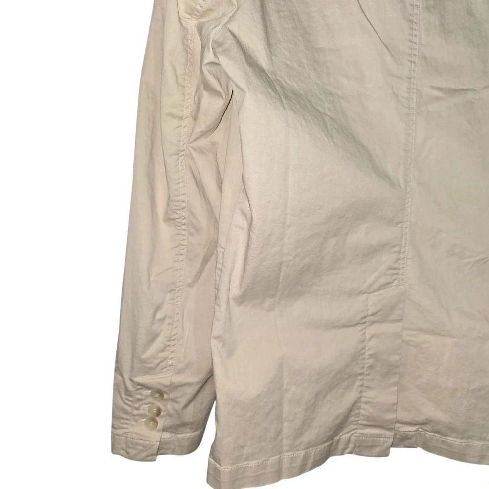 Marine Layer Charles Blazer Mens 40 Khaki Tan Cotton Blend 2-Button Sport Coat